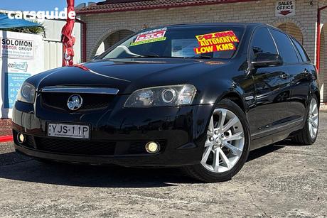 Black 2009 Holden Calais Sportswagon V