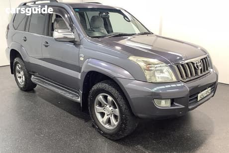 Grey 2008 Toyota Landcruiser Prado Wagon Grande (4X4)