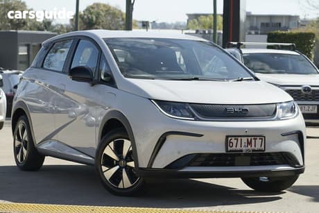 White 2025 BYD Dolphin Hatchback Essential