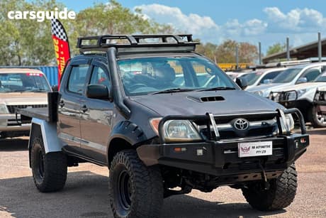 Grey 2007 Toyota Hilux Dual Cab Pick-up Sr (4X4)