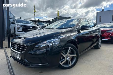 Black 2015 Volvo V40 Hatchback D2 Kinetic