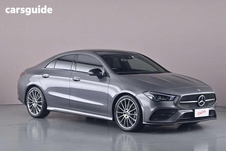 Grey 2021 Mercedes-Benz CLA250 Coupe 4Matic