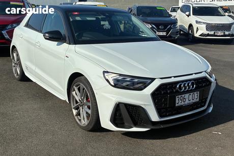 White 2021 Audi A1 Sportback 40 Tfsi S Line S Tronic