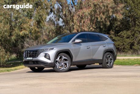 Silver 2021 Hyundai Tucson Wagon Highlander (Awd)