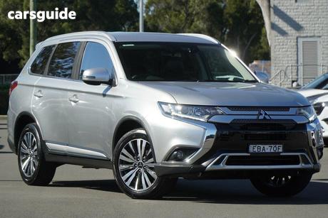 Silver 2018 Mitsubishi Outlander Wagon Ls 7 Seat (2Wd)