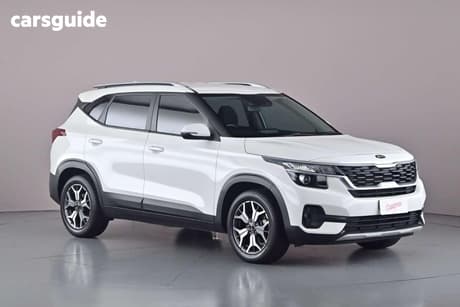 White 2020 Kia Seltos Wagon Sport (Fwd)