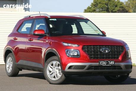 Red 2026 Hyundai Venue Wagon