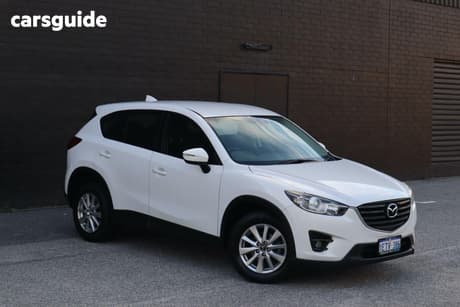White 2015 Mazda CX-5 Wagon Maxx Sport (4X4)