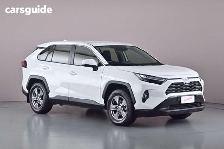 White 2022 Toyota RAV4 Wagon Gx (2Wd) Hybrid