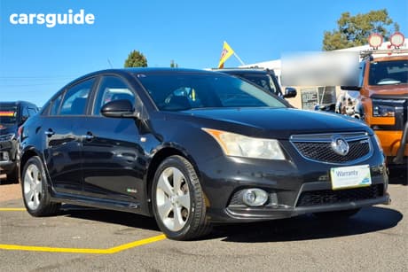 Black 2011 Holden Cruze Sedan Cd