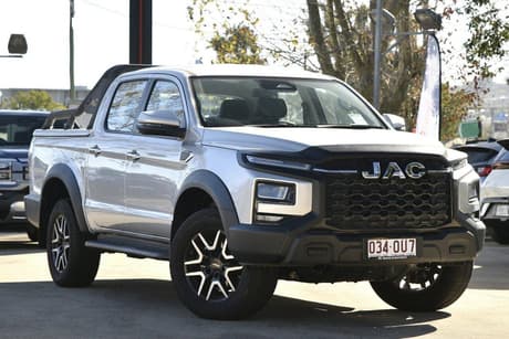 Silver 2024 JAC T9 UTE Dual Cab Pick-up Oasis (4X4)