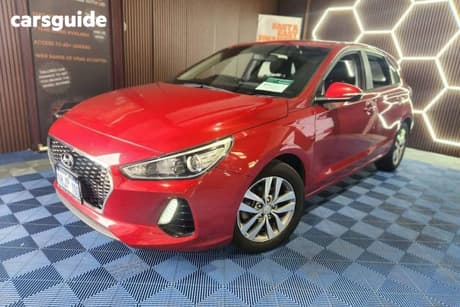 Red 2019 Hyundai I30 Hatchback Active