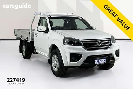 White 2020 Great Wall Steed Cab Chassis (4X2)