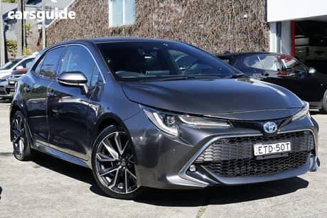 Grey 2022 Toyota Corolla Hatchback Zr Hybrid
