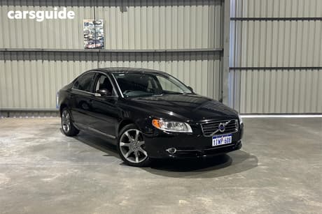 Black 2011 Volvo S80 Sedan T6 Awd