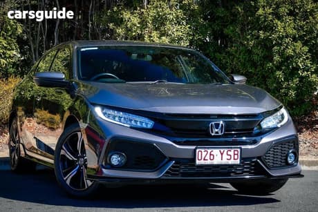 Grey 2018 Honda Civic Hatchback Rs