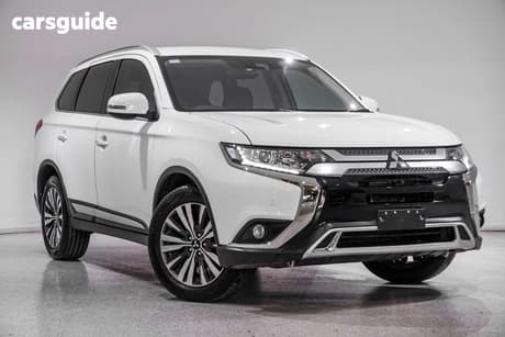 White 2020 Mitsubishi Outlander Wagon Ls 7 Seat (Awd)