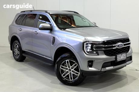 Silver 2025 Ford Everest Wagon Trend (4Wd)