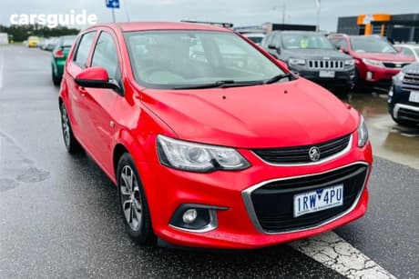 Red 2017 Holden Barina Hatchback Ls