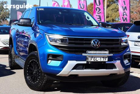 Blue 2023 Volkswagen Amarok Dual Cab Utility Core Tdi405 4Motion