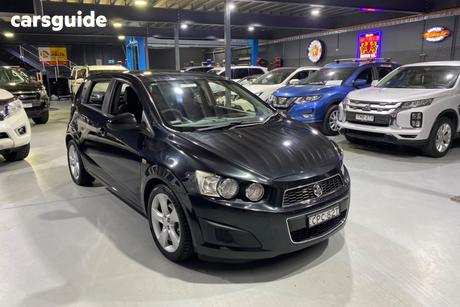 Black 2012 Holden Barina Hatchback Cd