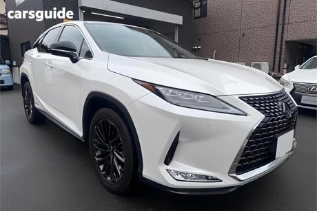 White 2022 Lexus RX SUV BLACK TOURER TOP OF THE LINE, POWER TAILGATE,