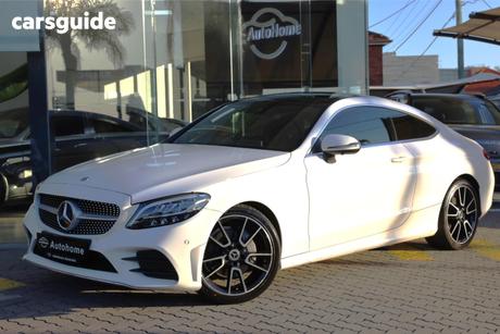White 2019 Mercedes-Benz C200 Coupe