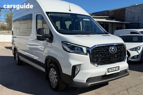 White 2025 LDV Deliver 9 Mini-bus Lwb High Roof 12 Seat