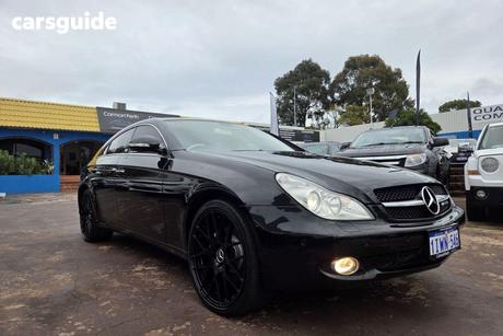 Black 2006 Mercedes-Benz CLS500 Coupe 500