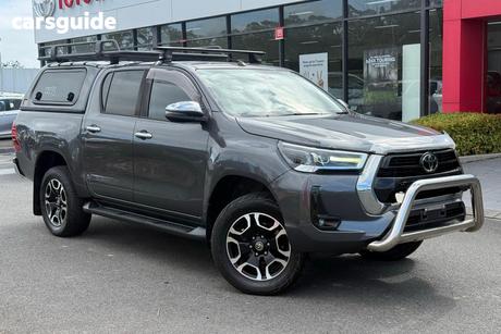 Grey 2021 Toyota Hilux Double Cab Pick Up Sr5 (4X4)