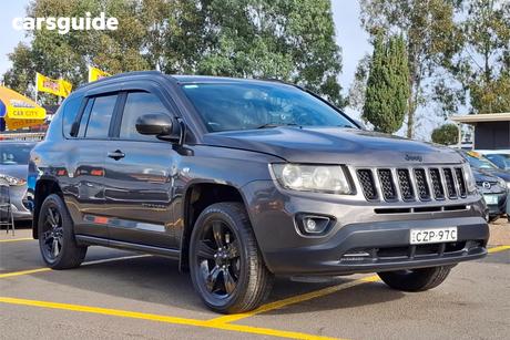 Grey 2014 Jeep Compass Wagon Blackhawk