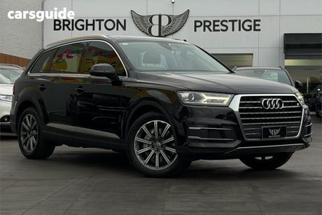 Black 2018 Audi Q7 Wagon 3.0 Tdi Quattro