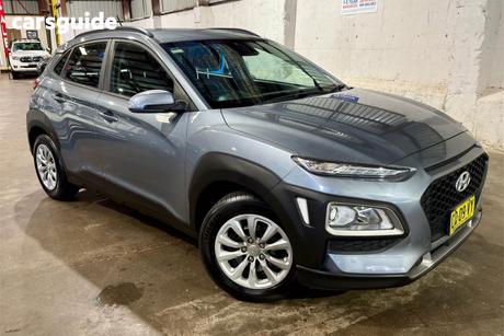 Silver 2018 Hyundai Kona Wagon Go (Fwd)