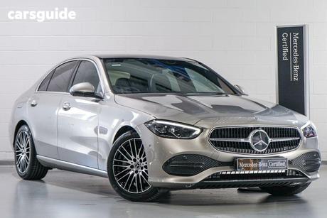 Silver 2022 Mercedes-Benz C200 Sedan Edition C Mhev