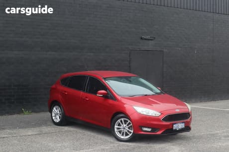 Red 2016 Ford Focus Hatchback Trend