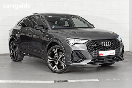 Grey 2022 Audi Q3 Sportback 40 Tfsi Quattro S Line