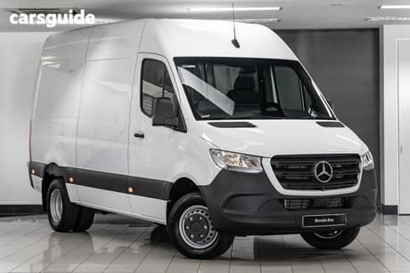 White 2026 Mercedes-Benz Sprinter Commercial 519CDI R