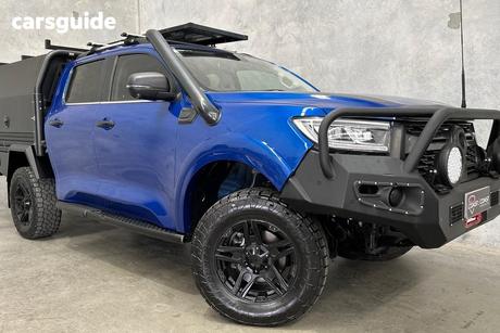 Blue 2021 GWM UTE Dual Cab Utility Cannon-X (4X4)