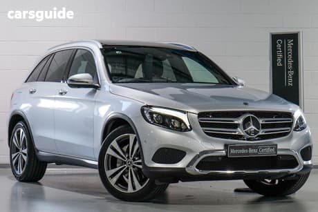 Silver 2017 Mercedes-Benz GLC250 Wagon 250