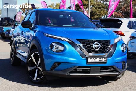 Blue 2021 Nissan Juke Hatchback St-L