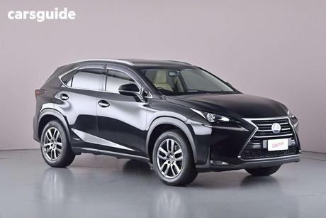 Black 2015 Lexus NX300H Wagon Luxury Hybrid (Awd)