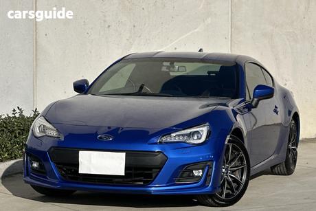 Blue 2017 Subaru BRZ Coupe