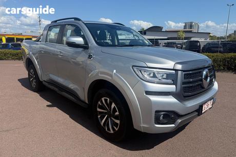 Silver 2025 GWM Cannon Dual Cab Utility Lux (4X4)