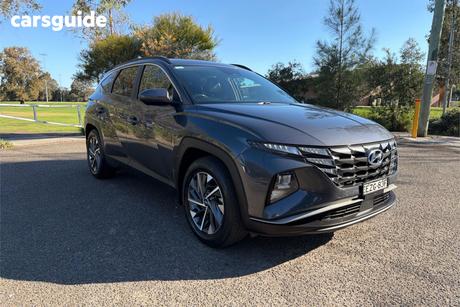 Grey 2023 Hyundai Tucson Wagon Elite (Awd)