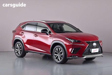 Red 2020 Lexus NX300 Wagon F Sport (Fwd)