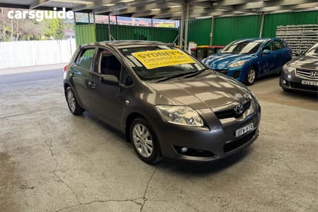 Grey 2008 Toyota Corolla Hatchback Conquest