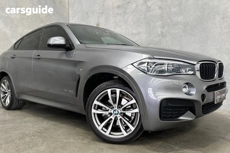 Grey 2016 BMW X6 Coupe Xdrive 30D