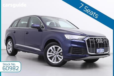 Blue 2023 Audi Q7 Wagon 45 Tdi Quattro Mhev