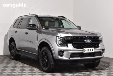 Silver 2025 Ford Everest Wagon Black Edition (4Wd)