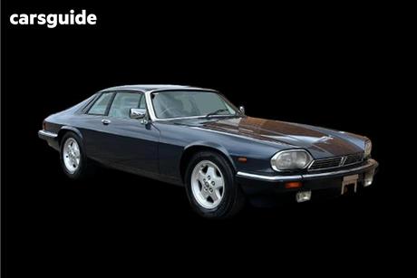 Blue 1990 Jaguar XJS Coupe V12